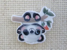 Hanging Panda Needle Minder, Cover Minder, Magnet