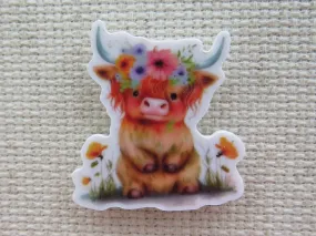 Highland Cow Needle Minder, Cover Minder, Magnet