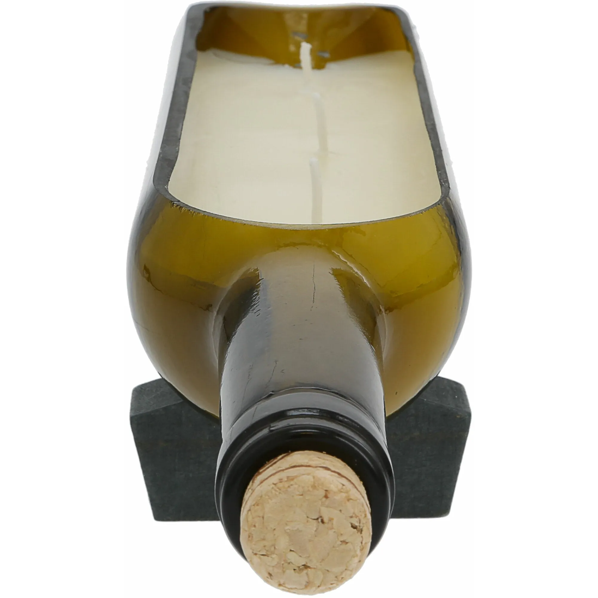 Home 14 oz 100% Soy Wax, Wine Bottle Candle Scent: Tranquility