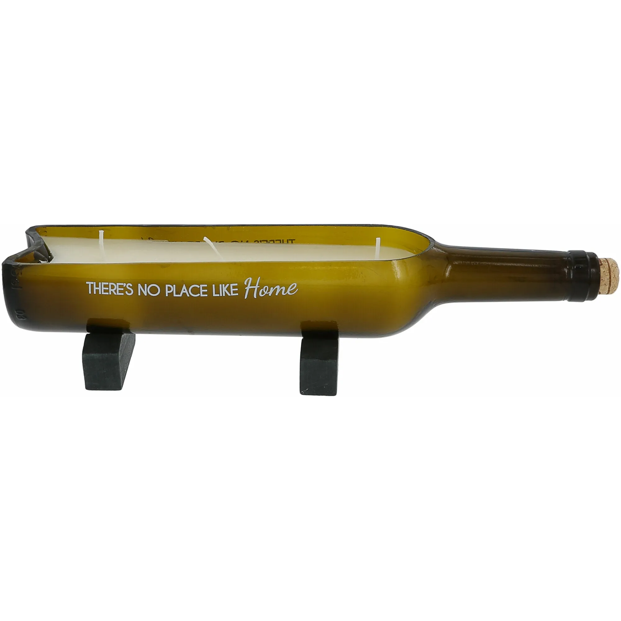 Home 14 oz 100% Soy Wax, Wine Bottle Candle Scent: Tranquility