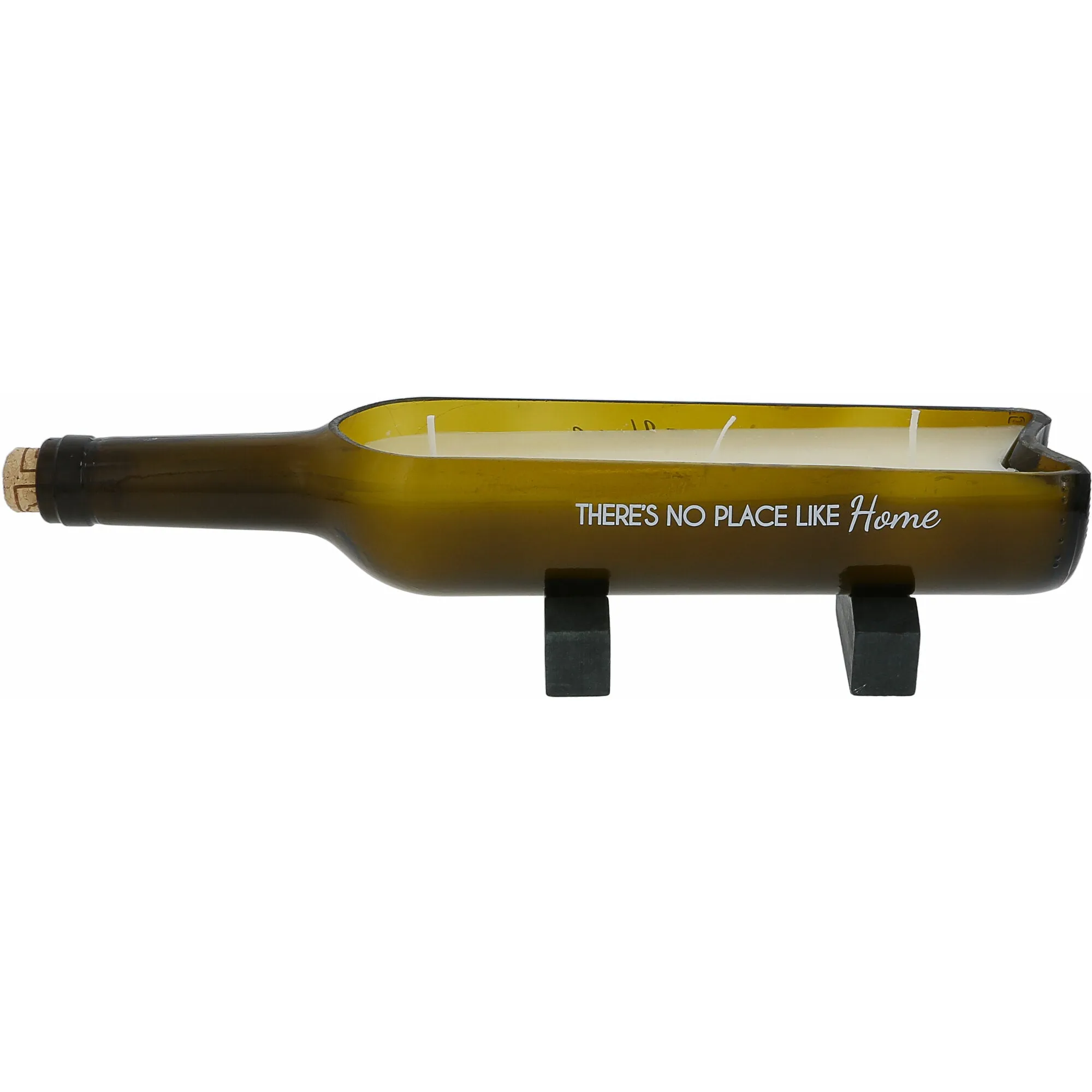 Home 14 oz 100% Soy Wax, Wine Bottle Candle Scent: Tranquility