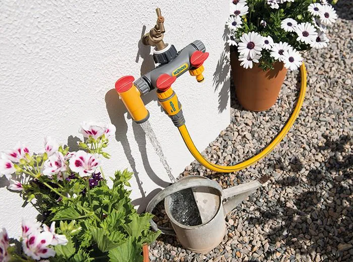 Hozelock FlowMax 2 Way Tap Connector - 2250