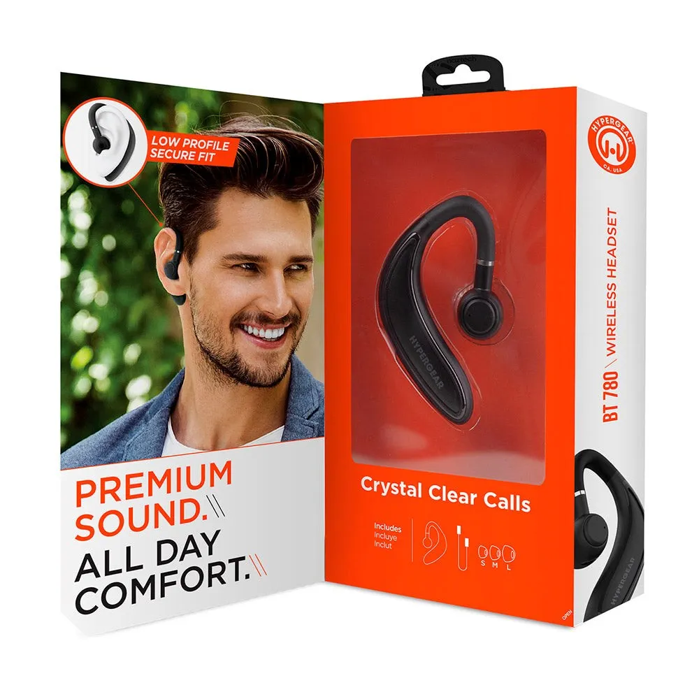 Hypergear BT780 - Bluetooth Headset - Sort