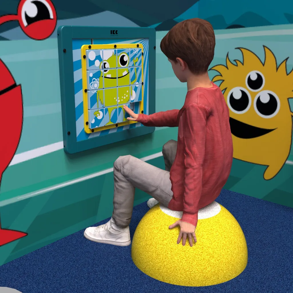 IKC Sliding Puzzle Monster Wall Game