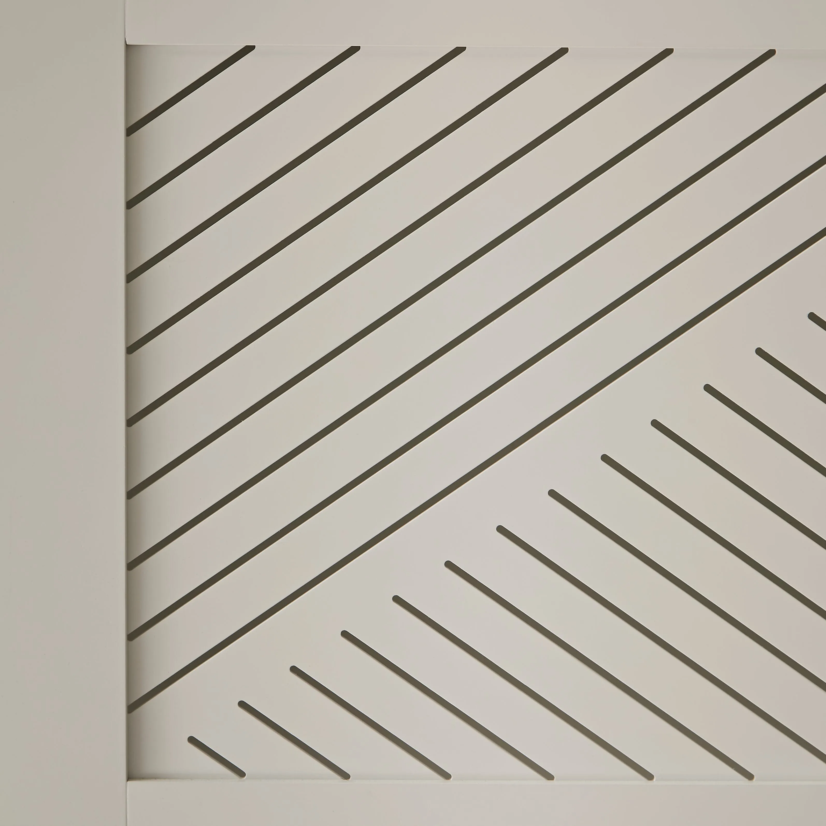 Jack Adjustable Radiator Cover - Snow White