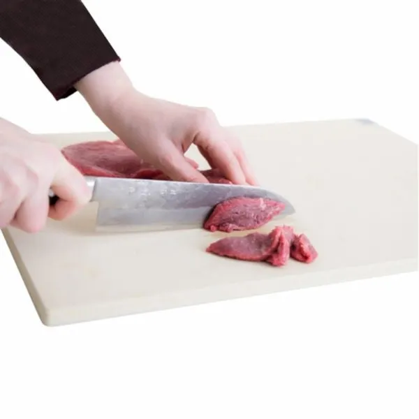 Justrite T45S2012BF NoTrax T45 Sani-TUFF Rubber Cutting Board, 12" x 18" x 1/2"