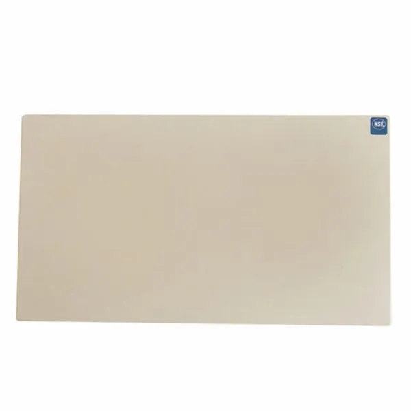 Justrite T45S2012BF NoTrax T45 Sani-TUFF Rubber Cutting Board, 12" x 18" x 1/2"