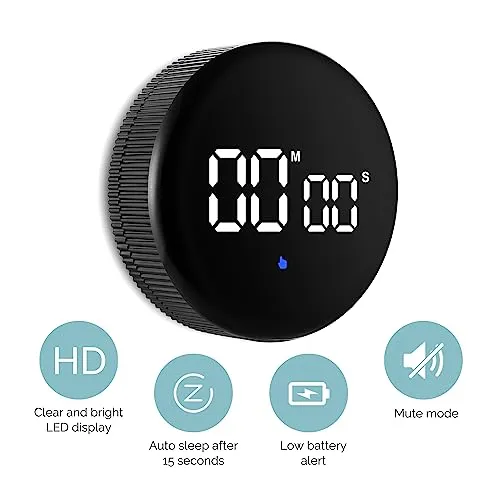 Kadams Round Digital Magnetic Durable and Easy Classroom With Long Battery Life