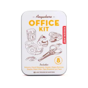 Kikkerland Mini Anywhere Office Tin