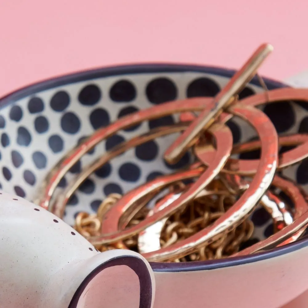 Kisii Stone Elephant Footed Ring Paper Clips Dish