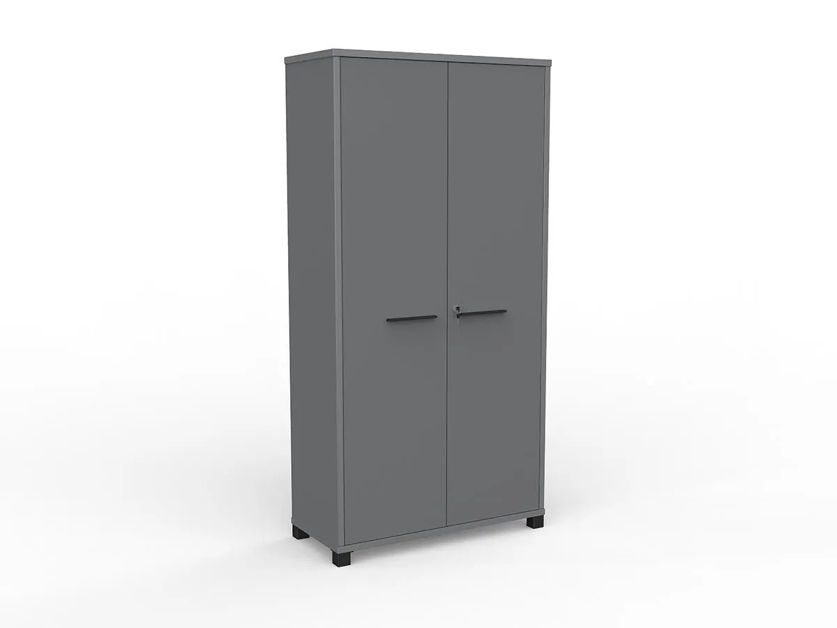 Knight's Cubit 1800mm Cupboard - Silver