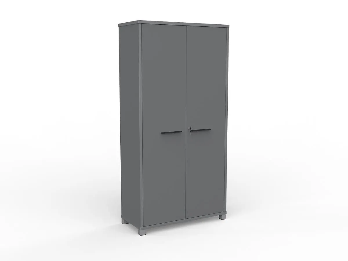 Knight's Cubit 1800mm Cupboard - Silver