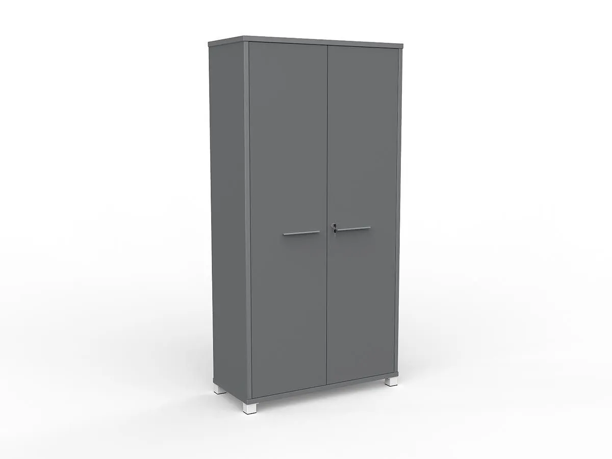 Knight's Cubit 1800mm Cupboard - Silver