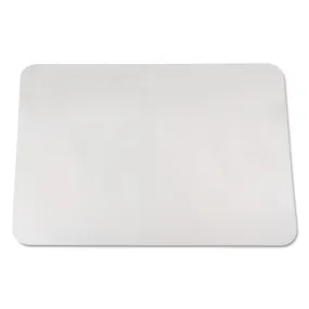 Krystalview Desk Pad With Antimicrobial Protection, Glossy Finish, 36 X 20, Clear