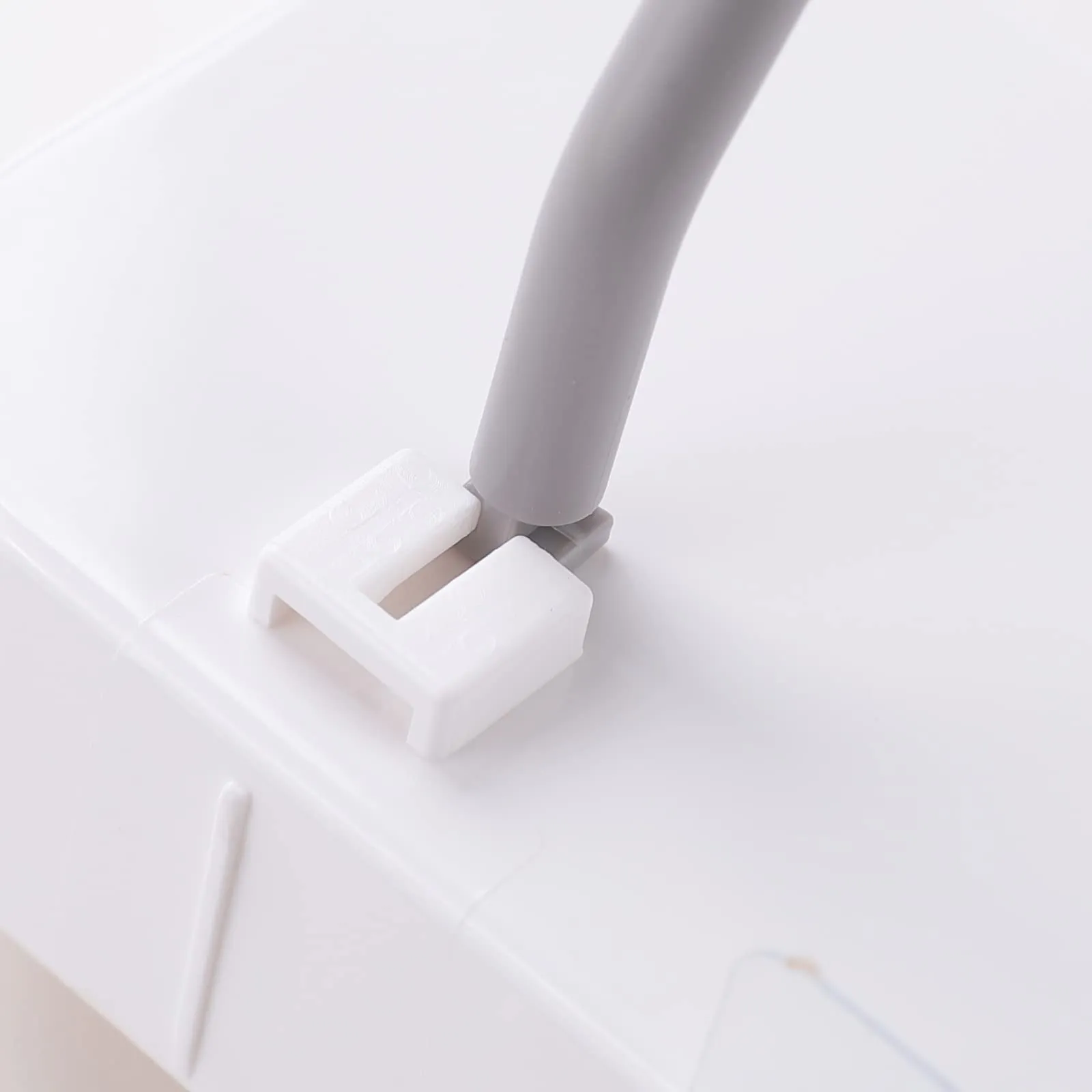 Kuber Industries Set of 2 Bathroom Organizer with Towel Hanger |Self-Adhesive Wall Shelf|Non-Toxic|Easy to Fit Plastic Bathroom Shelf|Multipurpose Wall Mounted Shelf for Bathroom & Kitchen|1323|White