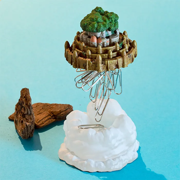 Laputa Castle Paper Clip Holder - Castle in the Sky
