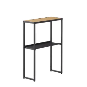 Laundry Storage 2 Tier Side Rack HSR-6BK Black