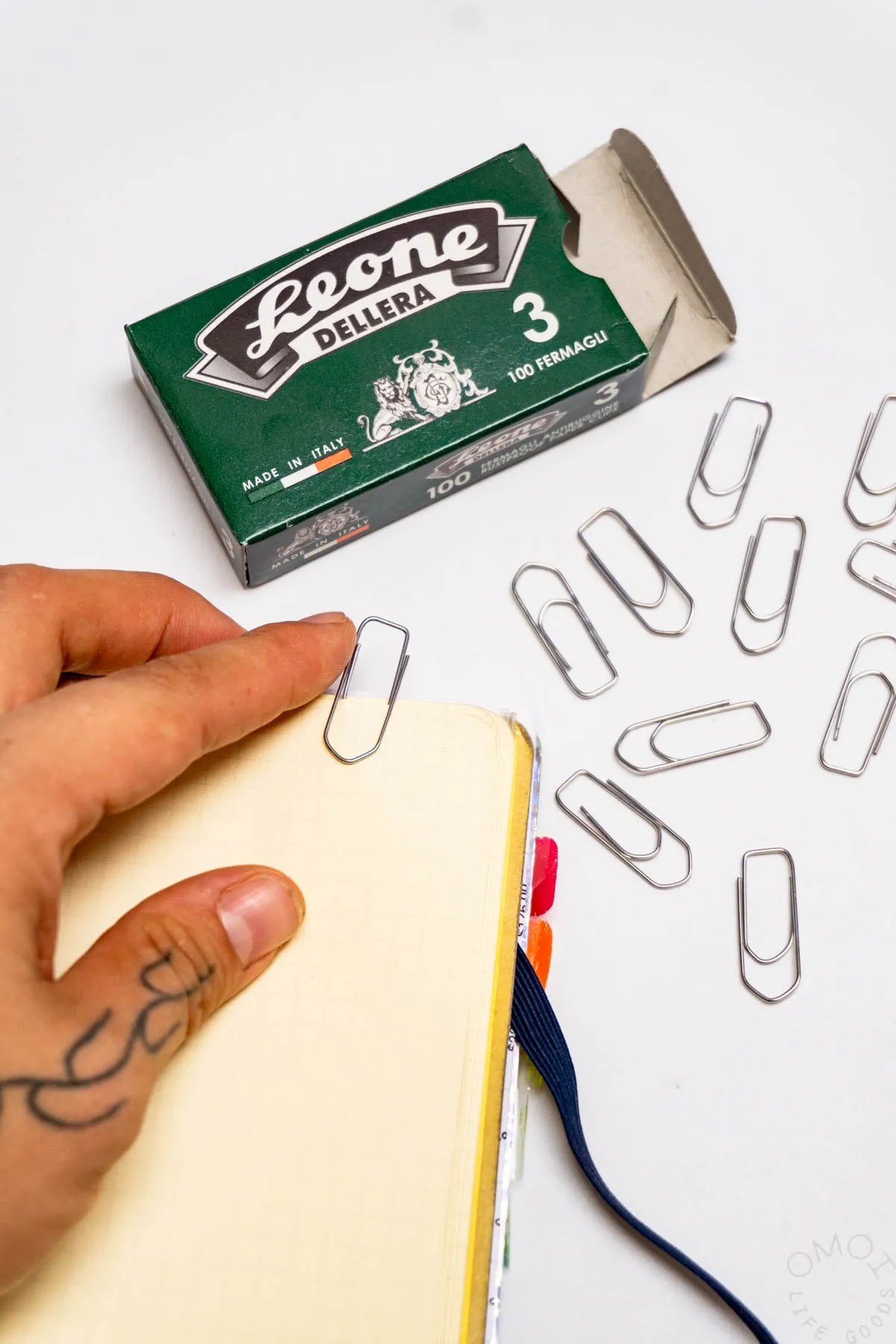 Leone Dell'Era No. 3 Nickel-Plated Paper Clips
