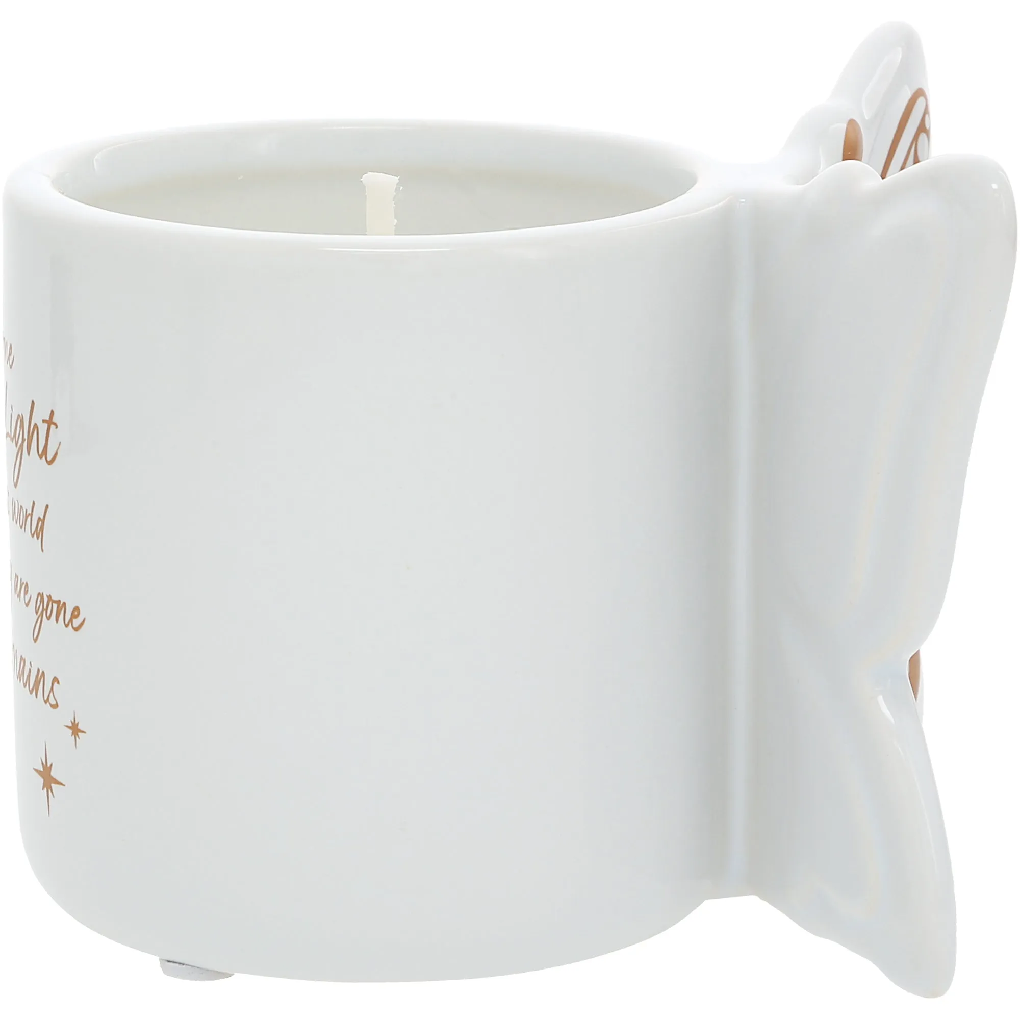 Light Remains 8 oz 100% Soy Wax Reveal Butterfly Candle Scent: Tranquility