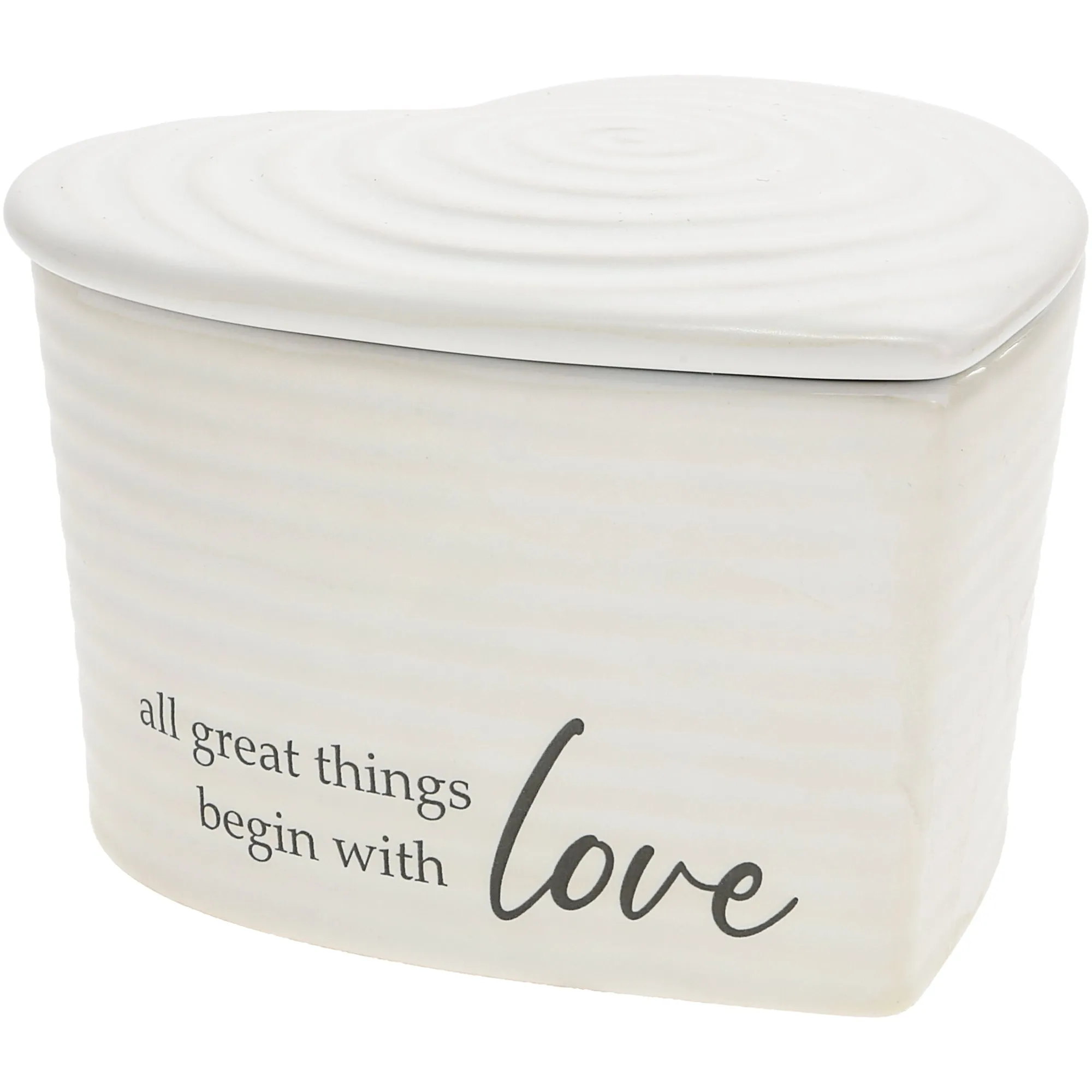 Love 8 oz - 100% Soy Wax Reveal Triple Wick Candle with Matches Scent: Vanilla
