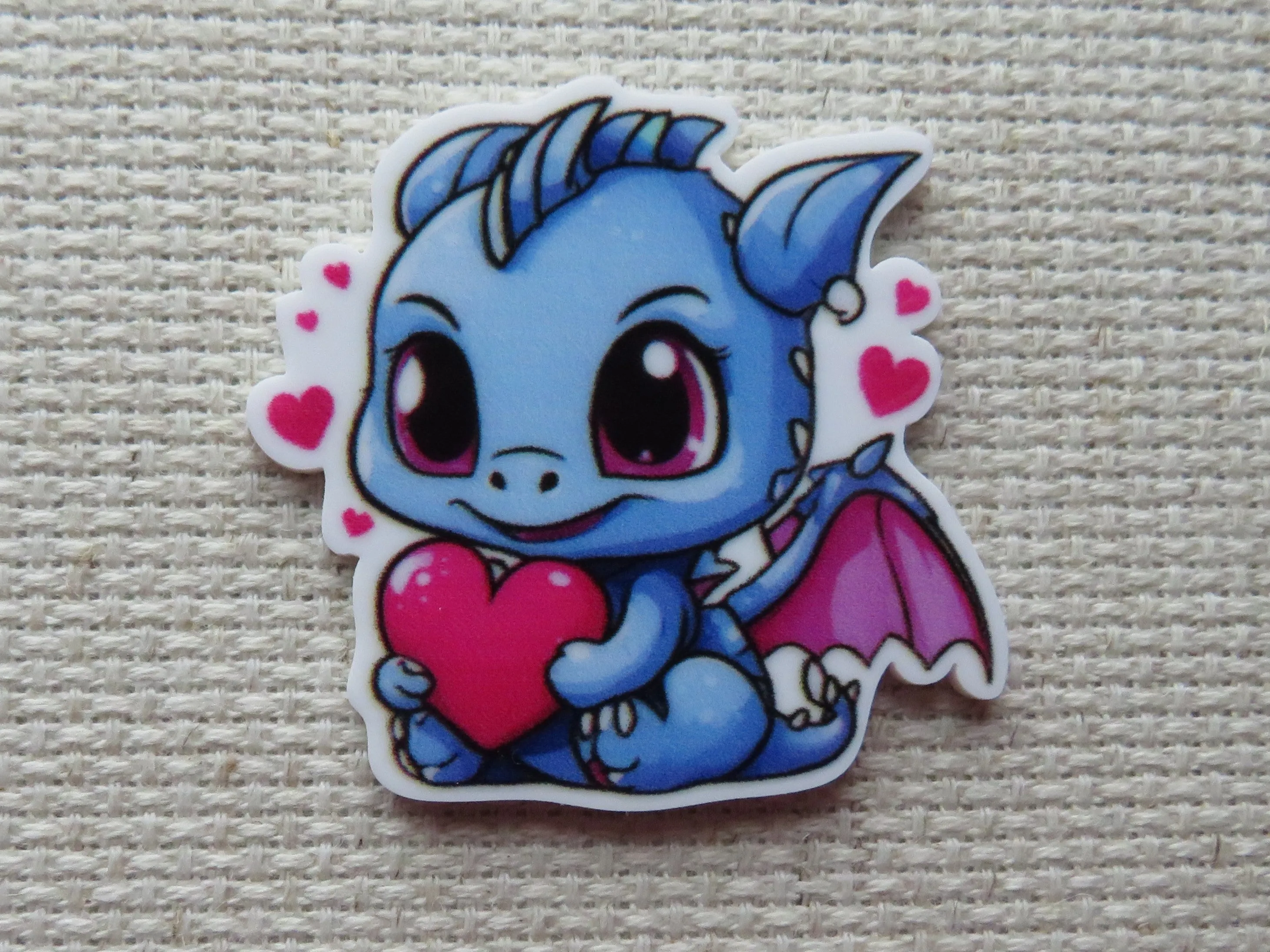 Love Dragon Needle Minder, Cover Minder, Magnet