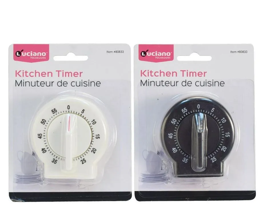 Luciano Plastic Kitchen Timer 1pc
