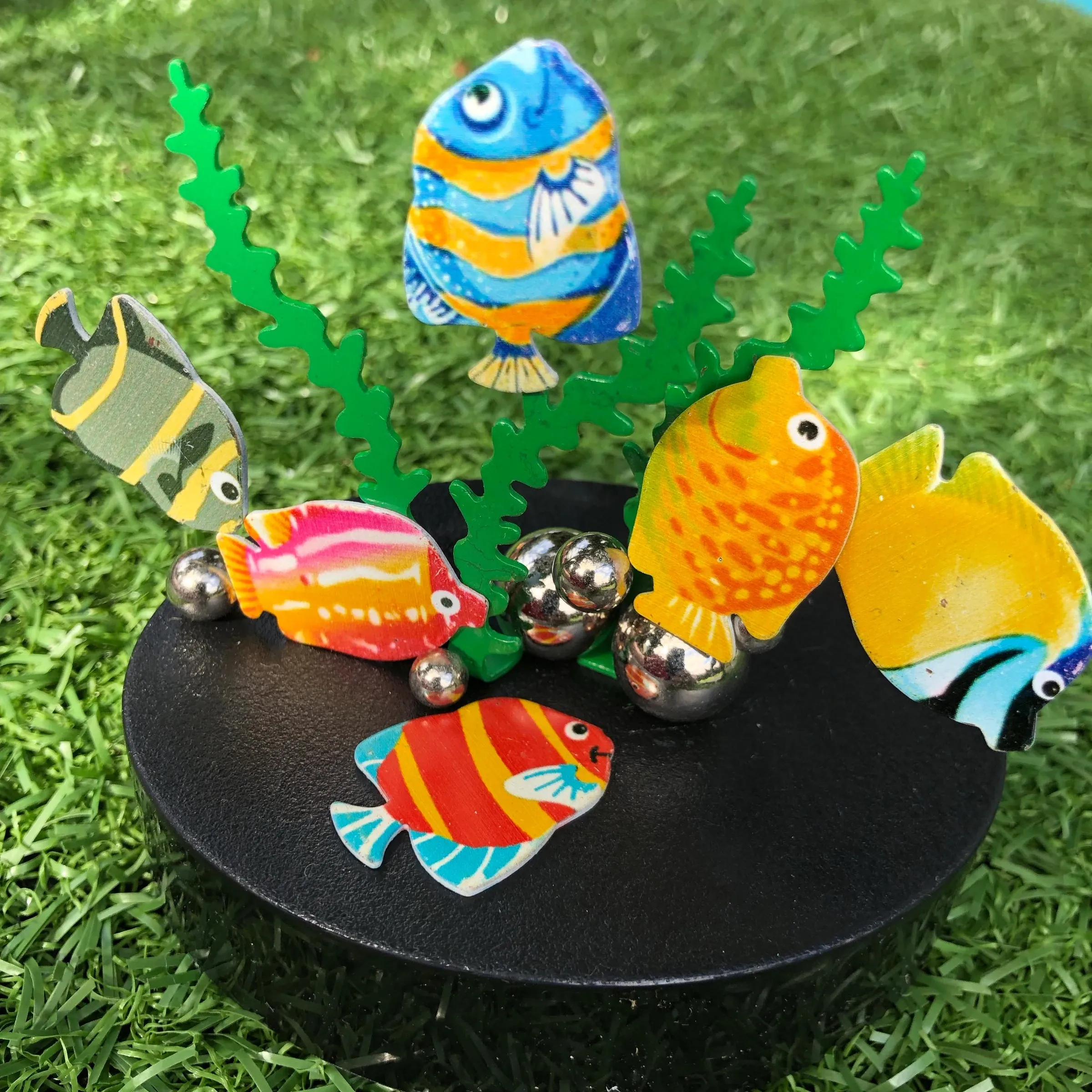 Magnetic Sculpture - Colourful Fish