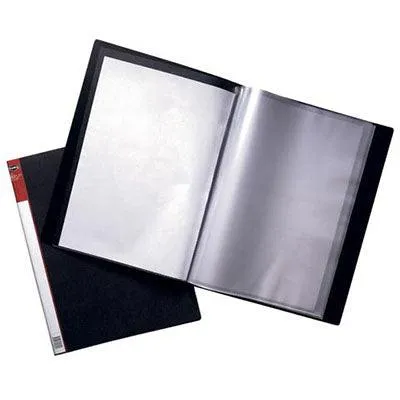 Marbig Clearview Display Book 76 Pocket A4 Black