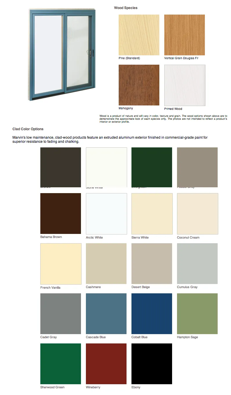 Marvin Made to Order New Construction Sliding French Door