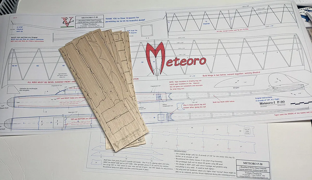 Meteoro P-30 SHORT KIT