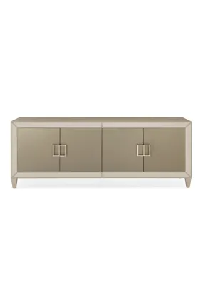 Mirrored Modern Console | Caracole Mogul