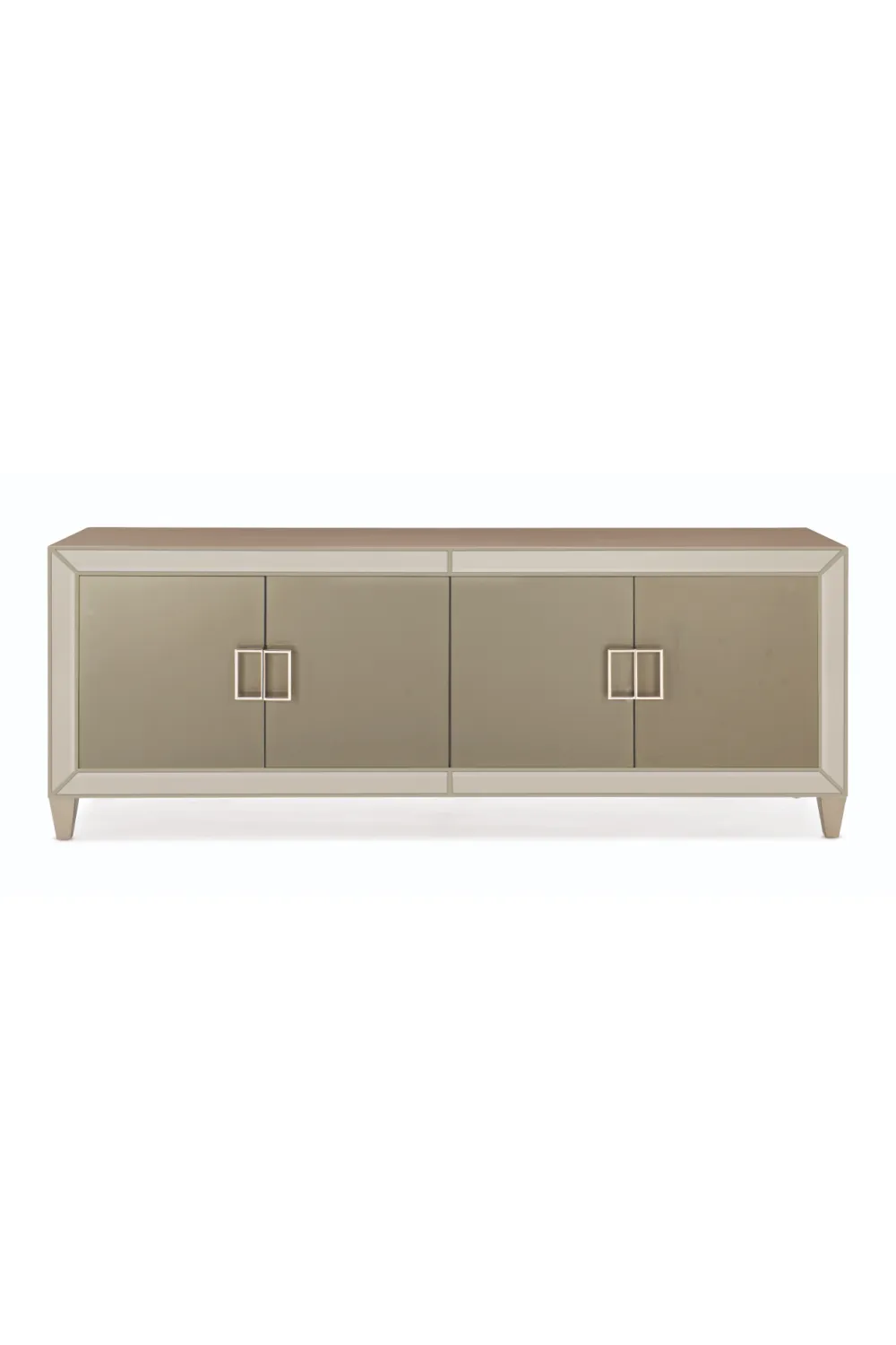 Mirrored Modern Console | Caracole Mogul