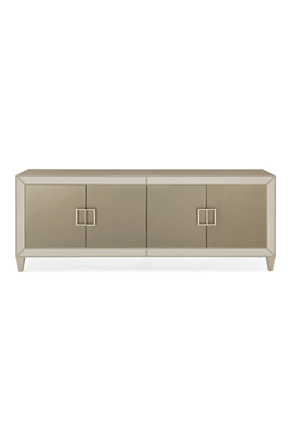 Mirrored Modern Console | Caracole Mogul