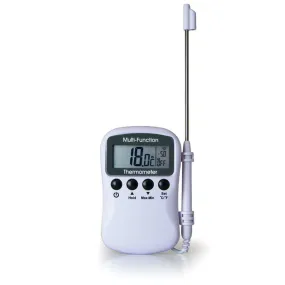 MULTI FUNCTION THERMOMETER WHITE