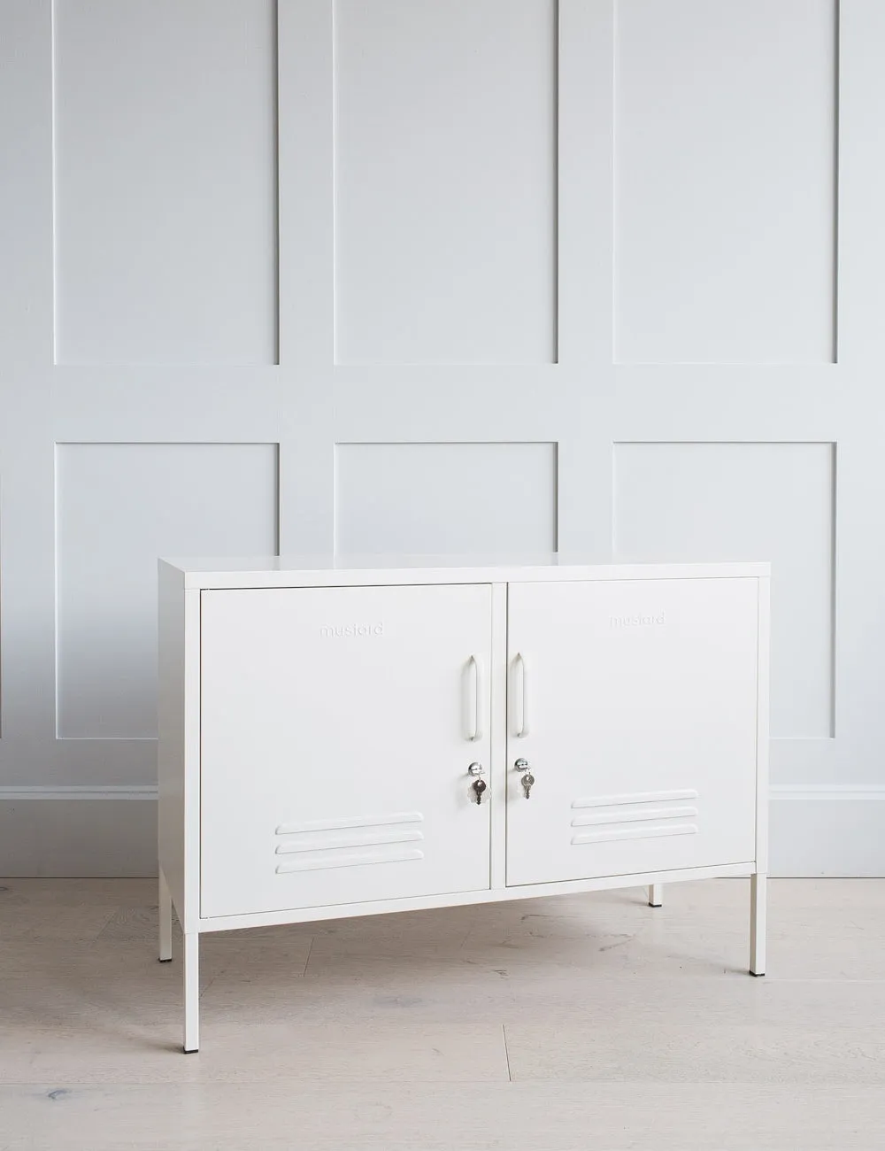 Mustard Made Lowdown Locker in Chalk