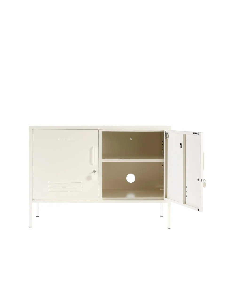 Mustard Made Lowdown Locker in Chalk