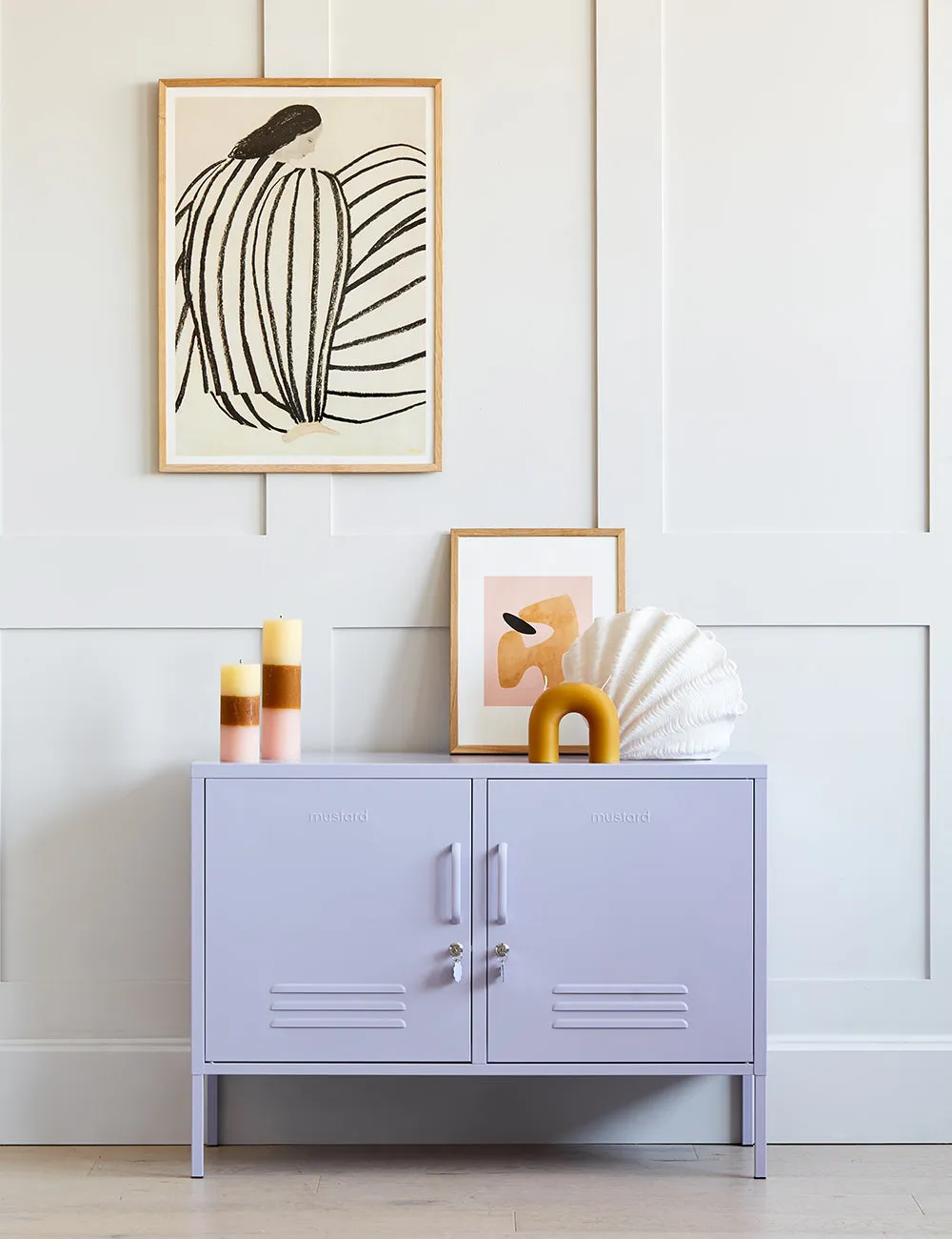Mustard Made Lowdown Locker in Lilac