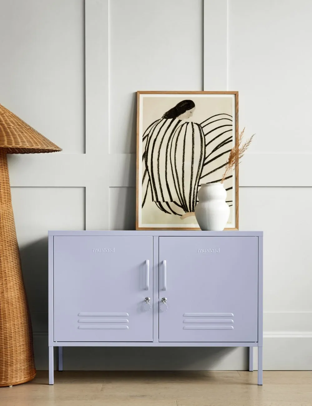 Mustard Made Lowdown Locker in Lilac