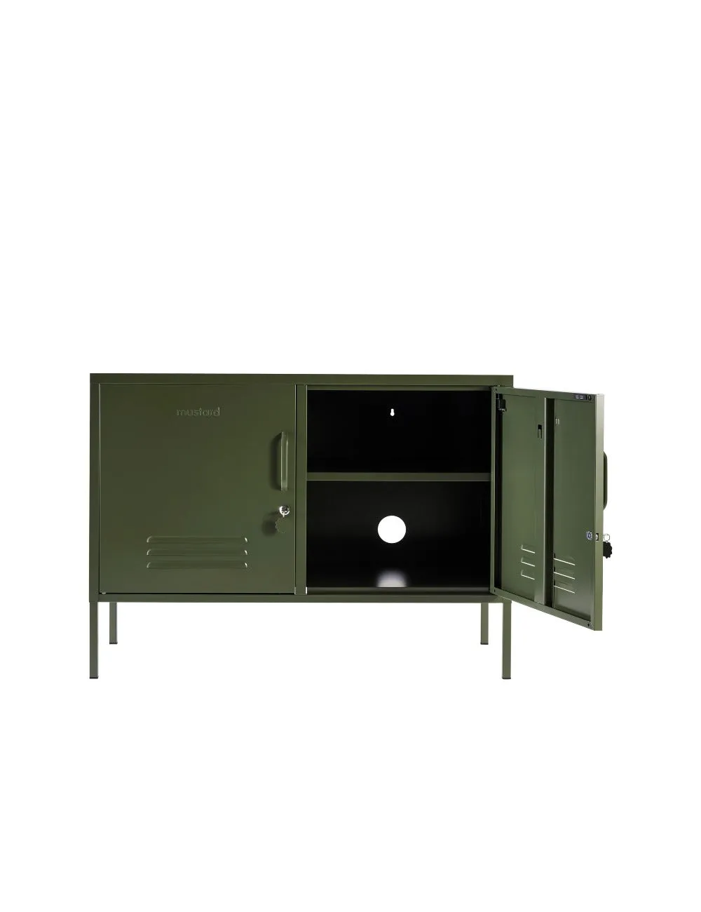 Mustard Made Lowdown Locker in Olive Green