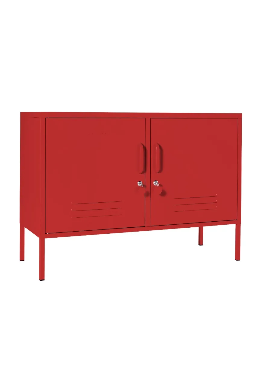 Mustard Made Lowdown Locker in Poppy Red