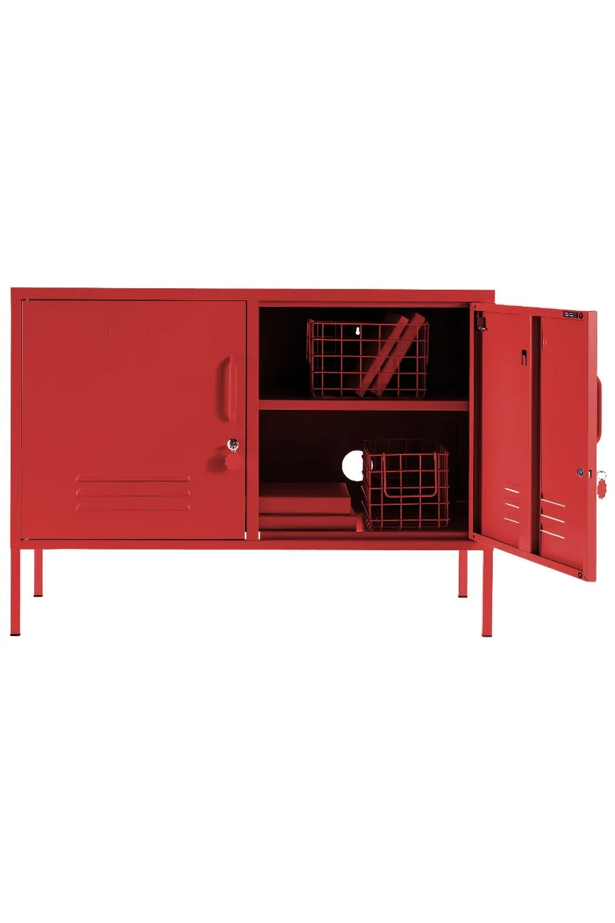 Mustard Made Lowdown Locker in Poppy Red