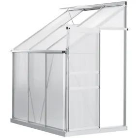 Outsunny Greenhouse Polytunnel 6 x 4 ft - Clear