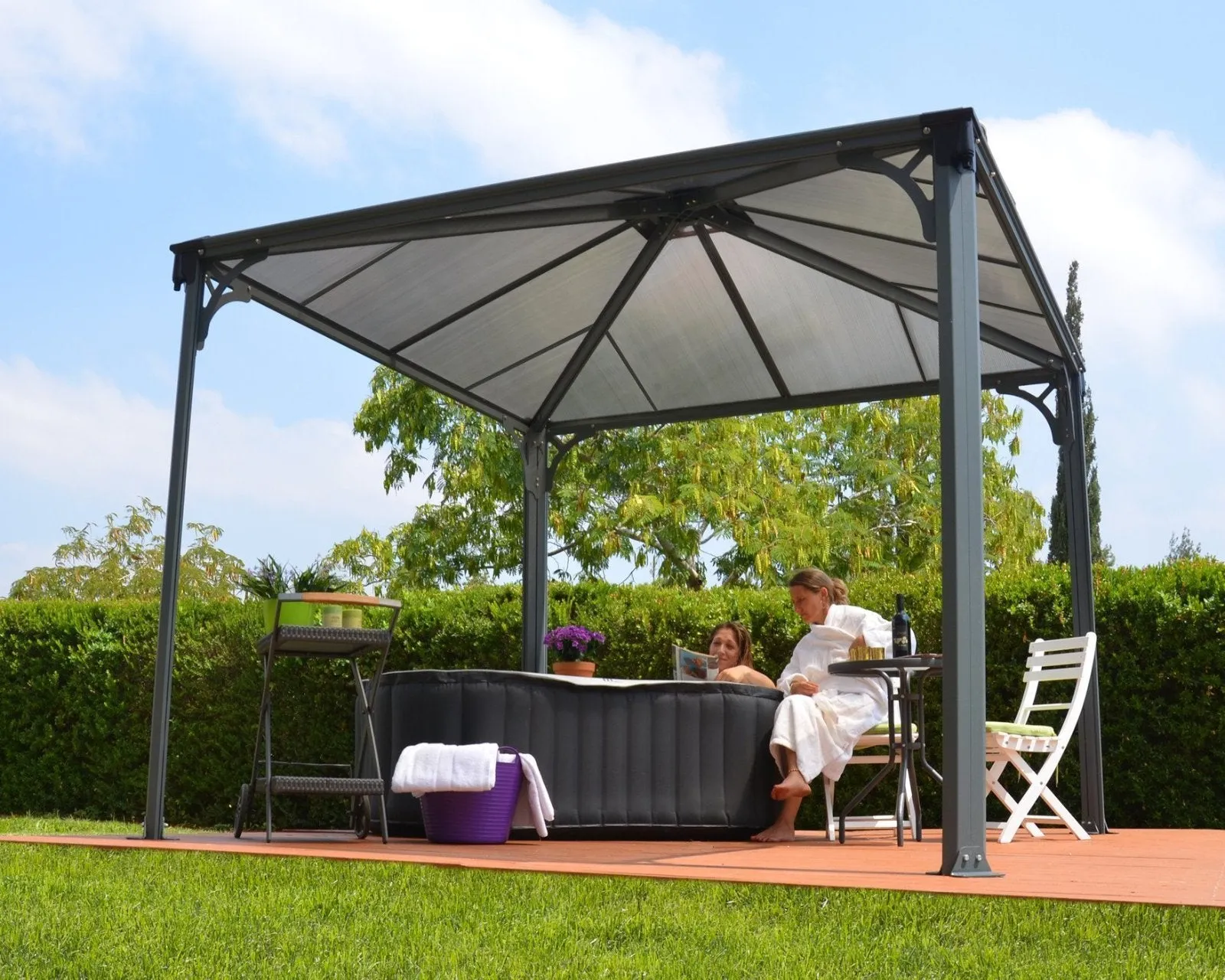 Palermo™ 10 ft. x 10 ft. Gazebo | Palram-Canopia