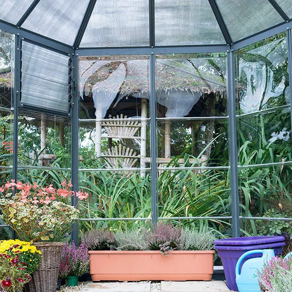 Palram Canopia Oasis Hexagonal 8ft Greenhouse