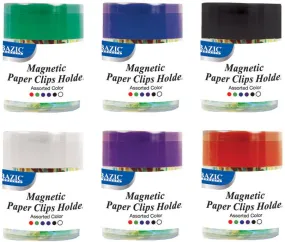 Paper Clip Holder Magnetic Small Colored 242