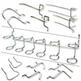 Pegboard Tool Organizer Rack Hooks