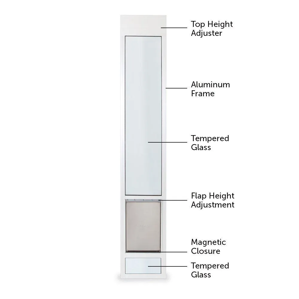 PetSafe Freedom Patio Pet Door for Sliding Glass Door Panels