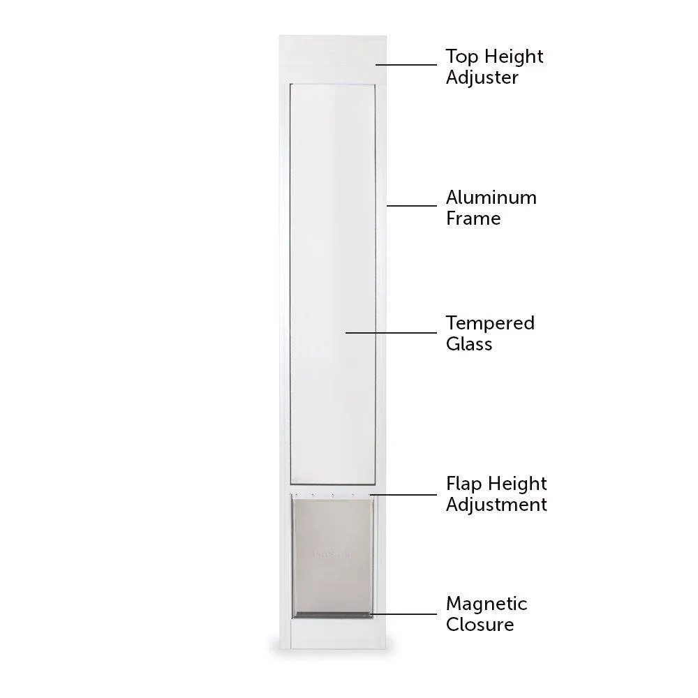 PetSafe Freedom Patio Pet Door for Sliding Glass Door Panels