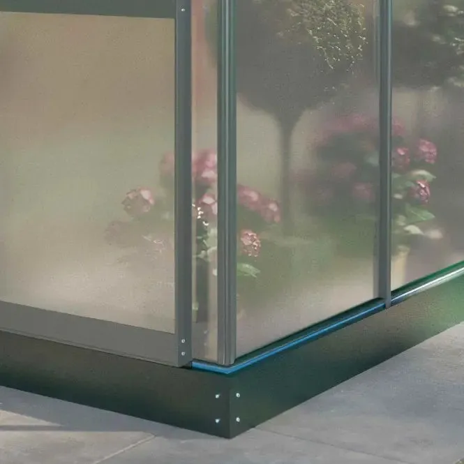Polycarbonate Lean-To Greenhouse 4' x 6'