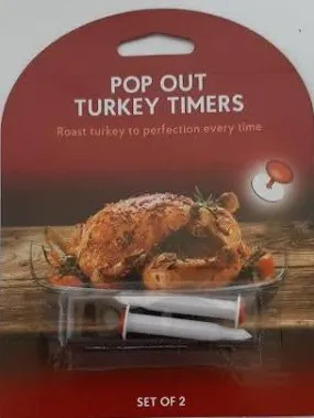 Pop out Turkey Timers